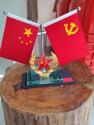 #国庆节#红色记忆#摆件#车载摆件#红旗摆件