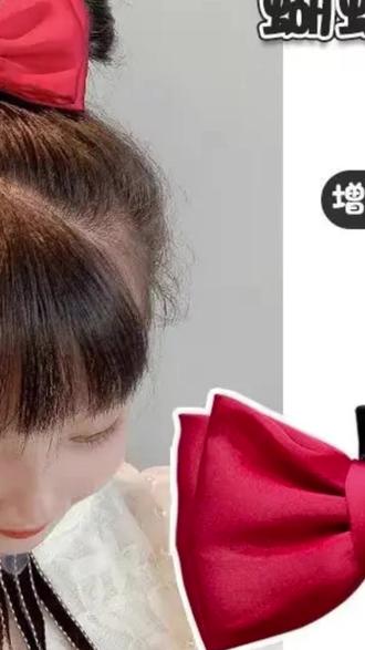 蝴蝶结抓夹 新年款公主头蝴蝶结抓夹在逃公主女童双面蝴蝶结抓夹盘发器#新年好物季 #可爱发饰 #蝴蝶结盘发器 #在逃公主风 #女童抓夹