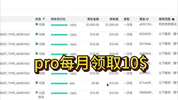 Google AI pro每月领取十刀并多个赠金叠加一个账号 Google AI pro每月领取十刀并多个赠金叠加到一个账户教程#Google