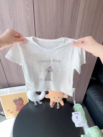 怎么才被我发现!冰凉丝滑的宝宝冰丝莫代尔凉凉小短袖!嘎嘎凉快舒服好穿!超高品质!#莫代尔 #短袖 #儿童短袖 #短袖t恤 #高品质童装