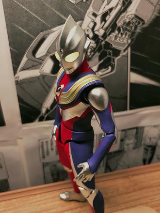 我年少 你飘渺#迪迦奥特曼 #中动 #模型