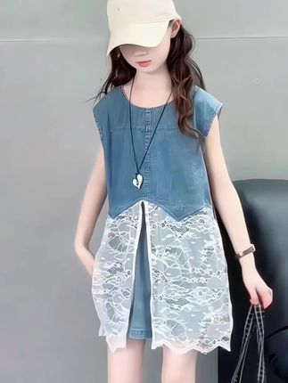 #夏季穿搭 #女童穿搭#高品质童装#女童时尚套装#女童夏季套装