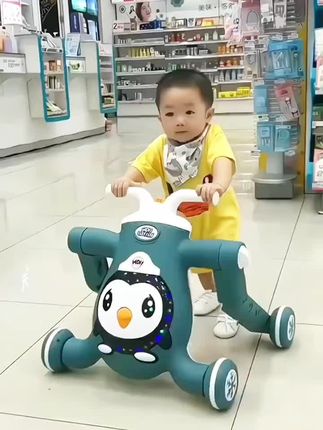 婴儿#学步车#手推车 儿童防侧翻防o型腿三合一多功能助步车1宝宝玩具#好物推荐🔥