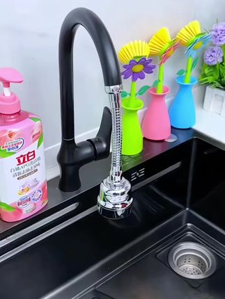 通用厨房增压水龙头防溅水万向旋转加长延伸起泡花洒喷头家用节水#水龙头 #花洒喷头 #水龙头延伸器 #水龙头花洒 #水龙头延长管