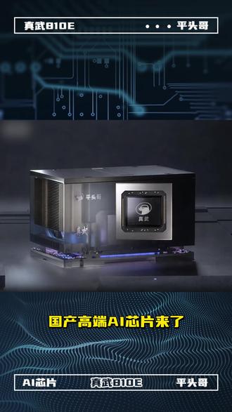 阿里万卡集群,真武810E悄悄上线官网,性能对标H20 #服务器 #国产 #AI芯片 #平头哥 #真武810E