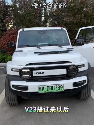 奇瑞iCAR V23一体式防虫网防石网进气口专用保护罩改装升级配件#好物分享