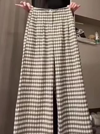 #复古阔腿裤#休闲阔腿裤 #早秋新款