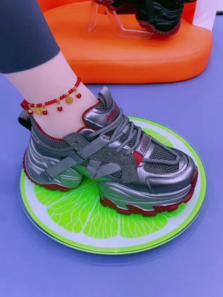 暴土熊尊享版秋季新款#老爹鞋 轻便舒适百搭潮流#厚底老爹鞋 7766
