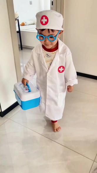 儿童仿真小医生玩具套装医疗箱女孩打针认知护士男孩过家家听诊器 #好物推荐 #儿童过家家 #过家家玩具 #过家家医生玩具