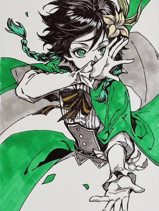 风神 #原神 #温迪 #同人 #原神创作者激励计划 #充能计划