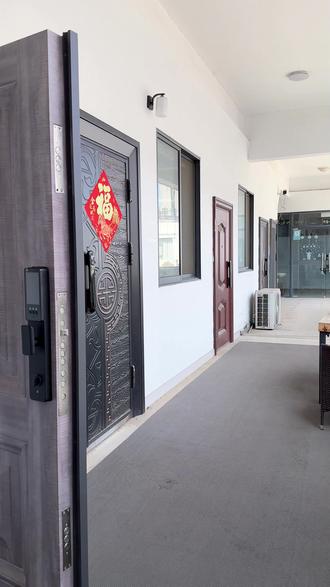 智能门锁,可语音控制,内外双摄,支持人脸识别等多种开门方式#智能锁指纹锁 #智能锁 #指纹锁