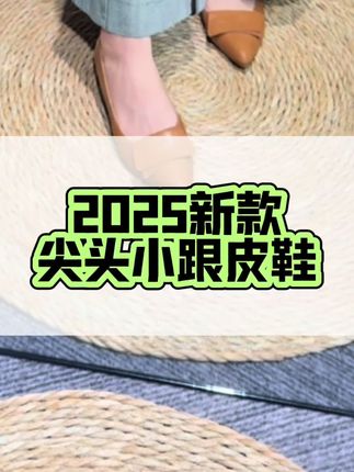 2025新款尖头皮鞋 姐妹们,真的巨巨巨好穿,我的妈呀,真的太软太舒服了,不得不分享给大家#鞋子推荐 #女鞋 #单鞋女 #轻奢女鞋