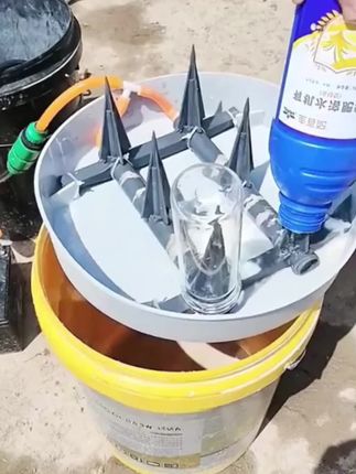 开瓶洗瓶支架喷洗开瓶器洗瓶器植保工具飞防帮手大疆极飞清洗农药#高性能实用工具 #三农工具#实用好物