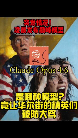 claude opus4.6亲测和升级拆解完整讲解 新年第一弹,给大家拜年了!这是一条中视频,全面介绍Claude Opus 4.6的亲测体验和更新拆解,并附上好玩的网友作品。这 0.1 的跨越,是多少人的职业终点?且听我来给你讲。#新年快乐 #人工智能 #claude #opus #金融法律