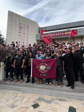 非常有意义的一场活动#星火大院 #红色骑行