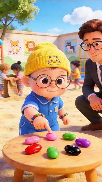 早教儿歌《点豆豆》来啦!宝宝跟着学动作,轻松开发味觉感官,启蒙超简单~#0到3岁早教儿歌 #点豆豆 #儿童启蒙 #儿歌 #早教儿歌点豆豆动作