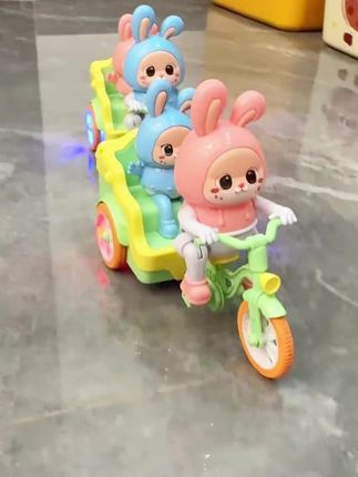#好物推荐 儿童生日礼物电动小兔子瞪三轮车玩具男孩女孩1-2岁3婴儿益智早教#益智玩具 #小兔子玩具 #早教玩具 #电动玩具