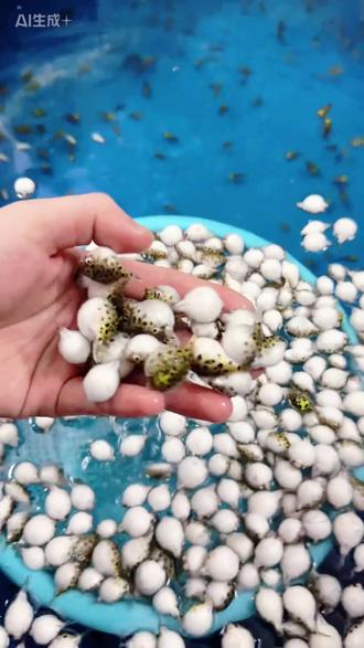 小河豚频繁烂身饿死?记住这 4 个饲养要点 千万别把小河豚当成普通淡水鱼随便养,盐分、喂食、混养全是大坑。#潜水艇河豚 #小河豚饲养 #水族小知识 #淡水河豚 #观赏河豚