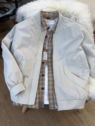 美式短款ma1飞行夹克外套男款春秋冬加厚夹棉棉衣潮牌棉服棒球服 #棒球服 #飞行员夹克 #潮牌夹克棉衣 #美式短款棉衣 #男女同款