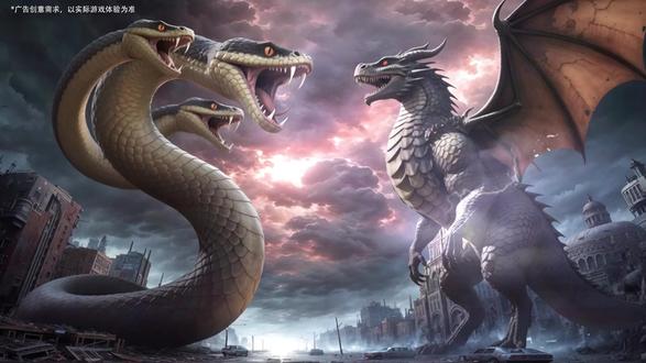 看我捕获的三头蛇 #万龙觉醒