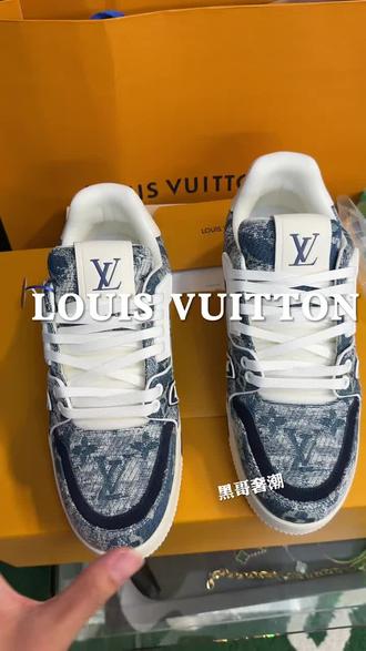 lvtrainer牛仔实拍分享讲解细节#lvtrainer #路易威登