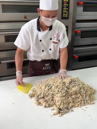 广东鸡仔饼制作过程 #制作过程 #美食制作分享 #鸡仔饼