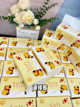 我的天!一杯奶茶钱就搬回一箱27大包抽纸,还是卡皮巴拉的包装,这下直接实现用纸自由啦#抽纸 #生活用纸