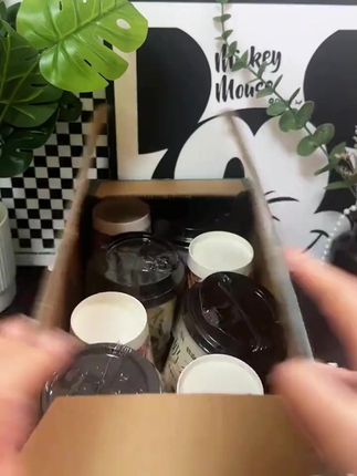 童年街口【多口味10杯】经典椰果奶茶批发香甜浓郁口味童年零食#椰果奶茶 #经典奶茶 #童年街口奶茶 #香甜奶茶 #经典椰果奶茶