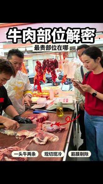 牛肉部位解析大全 #牛肉部位科普 #肉类知识科普 #潮汕美食 #牛肉选购避坑指南 #牛肉部位解析
