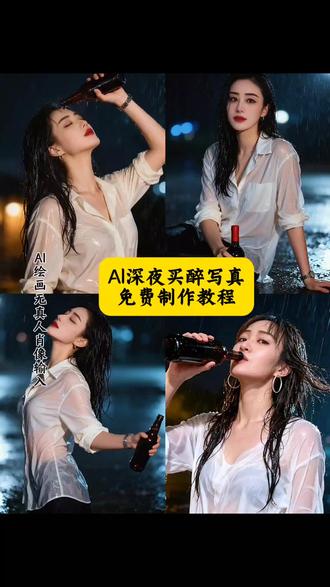 AI深夜买醉特效制作教程入口 雨中大片 多少度的酒才配得上这一路的心酸? 多大的委屈才会说流泪就流泪 52度的酒,却温暖不了37度的心#即梦ai #ai深夜买醉写真 深夜买醉图片怎么拍?深夜买醉视频制作教程#抖音ai创作 #热搜