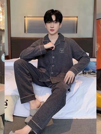 #睡衣家居服 #德绒套装#保暖不臃肿#男士家居服 #男士睡衣