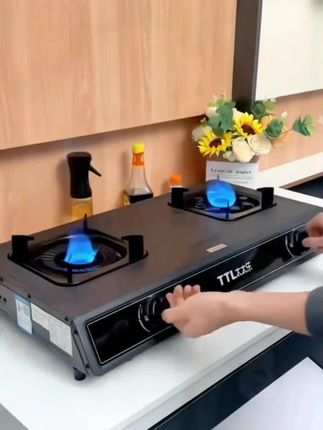 太太乐台式燃气灶双灶液化气农村家用煤气灶直喷九头猛火灶炉具#台式燃气灶 #太太乐燃气灶#煤气灶 #猛火灶 #太太乐猛火灶