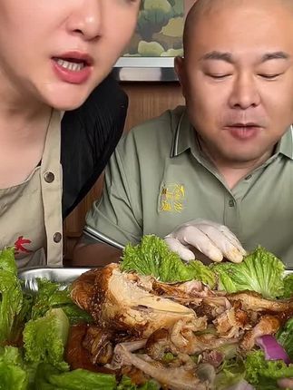 德州扒鸡到手3只嘎嘎好吃#开袋即食