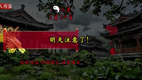 2月24日指南:老黄历解读,理性看待,不迷信、不盲从。 传统民俗文化仅供日常参考。
#日历#老黄历#穿搭推荐#传统文化#春节