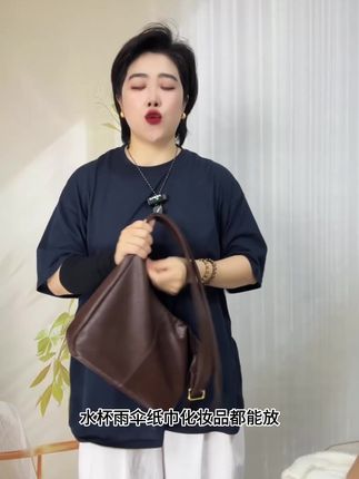 松弛感慵懒风大容量单肩托特包2024秋冬新款韩版简约百搭休闲女包#美包分享 #包包种草 #包包 #包治百病 #包包控每天更新