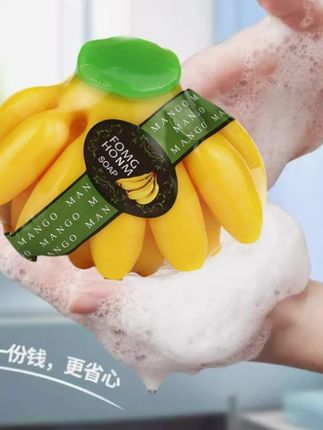 3D水果香皂菠萝芒果香薰皂精油儿童沐浴 沐浴便携肥皂#好物分享 #上热搜 #生活必备 #种草好物推荐 #水果香皂