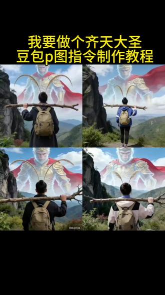 #豆包ai #豆包出大片有两把刷子我要做个齐天大圣豆包Al指令教程来了#我要做个齐天大圣#豆包P图#抖音ai制作