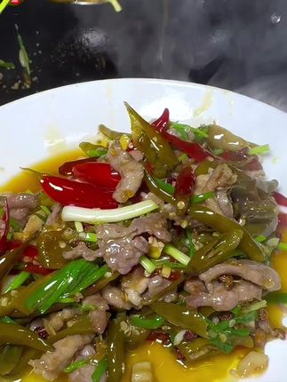 老坛泡辣椒炒肉太好吃了#家常菜 #下饭菜 #美食教程 #好吃到停不下来