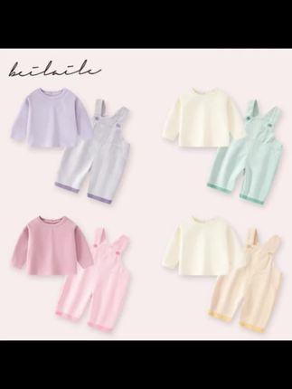 【软软背带裤】婴儿童衣服牛仔服男宝宝秋季裤子连体衣BW #婴儿装 #男女童穿搭 #宝宝背带裤 #新款分享 #无限回购的宝藏单品