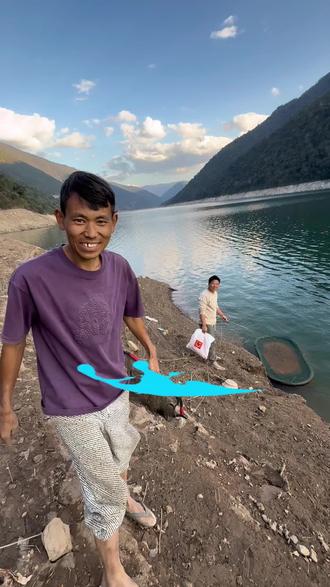 #挑战荒野垂钓30天 第二十二天、由于村上修路封路一个月左右、临时决定结束了、下期接着挑战、#芒市渔夫人表叔爱钓鱼啊涛