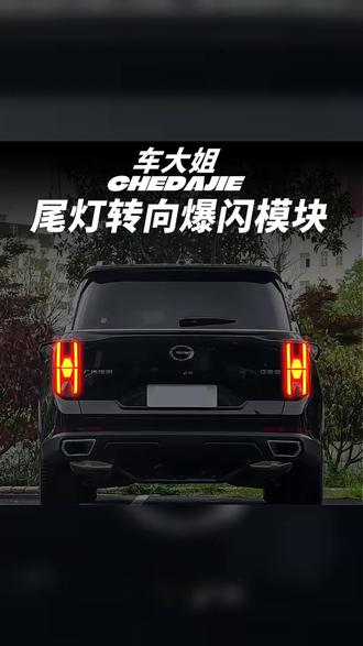 22 25款燃油版GS8专用尾灯爆闪模块后杠转向灯高亮加大无损改装 #传祺gs8 #GS8 #尾灯爆闪 #传祺GS8 #汽车