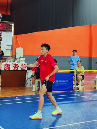 #庞博硕 #羽毛球 #运动 #体育精神 #日常训练