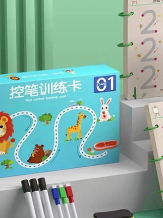 幼小衔接幼儿园数字描红本儿童练字帖学前启蒙基本笔画控笔训练写字本#培养孩子好习惯 #儿童练字字帖推荐 #凹槽字帖 #控笔训练 #幼小衔接