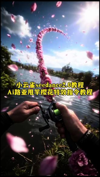 Ai路亚樱花特效 樱花鱼竿ai 路亚梨花阿尔法 花式路亚竿 春天就要梨花带鱼 樱花鱼竿ai视频 樱花ai汽车照片生成 手竿梨花 手竿梨花ai教学 路亚樱花ai 路亚樱花ai帅竿指令 路亚樱花ai转场 路亚樱花ai制作教程效 seedance2.0教程 小云雀seedance2.0使用教程 小云雀ai生成视频 小云雀seedan2.0教程#由小云雀seedance2.0制作#小云雀AI #小云雀爆款马上成片 #小云雀seedance#芯有云雀创作飞跃