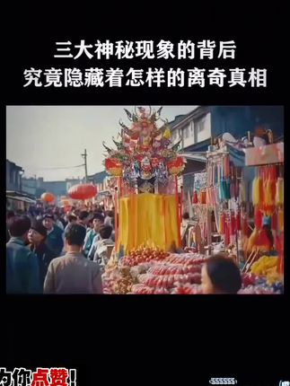 三大神秘现象的背后究竟隐藏着怎样的离奇真相#揭秘 #冷知识
