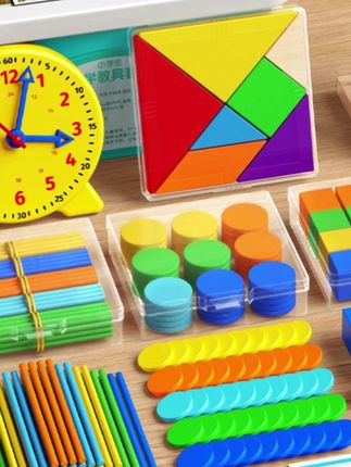 小学数学全套教具一年级上下册学具儿童数感培养图形认识学习用品#小学数学教具 #小学数学教具套装 #数学教具 #小学生数学教具 #数学学具