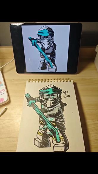 幻影忍者赞
❄️ 赞(Zane)
乐高幻影忍者里的冰系忍者、机器人忍者、钛之忍者
外冷内热、最温柔也最能打的机器人冰神
#幻影忍者#幻影忍者赞#画画#手绘#乐高