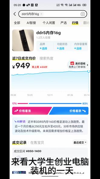 大学生创业装机的一天,追风者xtm3装机 当内存条与硬盘价格一路高歌猛进,大学生创业装机的每一分钱都得花在刀刃上,拯救老板的钱包,不追求虚无的顶级奢华,只专注于在有限的预算内,装出让老板满意的主机
9600x+b850m+ddr5 6000 c28 16g+5060+1t pcie4.0固态
#电脑配置 #电脑diy #内存条 #显卡 #装机