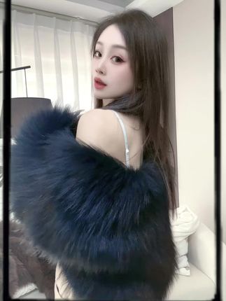 皮草外套新款 #海宁皮草源头好货 #皮草外套 #编织皮草 #真皮草外套