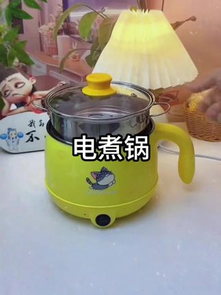 多功能电煮锅 蒸煮煎炒都可以 可实用了#电煮锅 #小电锅 #厨房好物 - 抖音